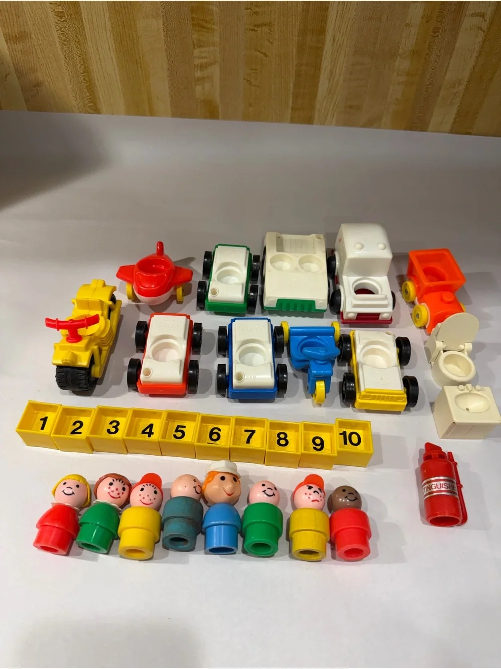 1973 Fisher Price Play toy car and more lot